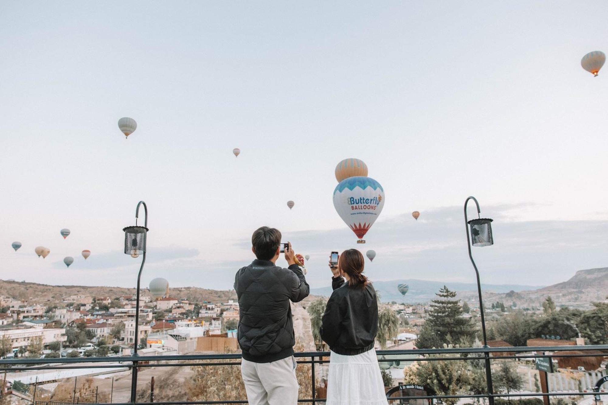 Turan Cappadocia Cave Hotel Гьореме Екстериор снимка