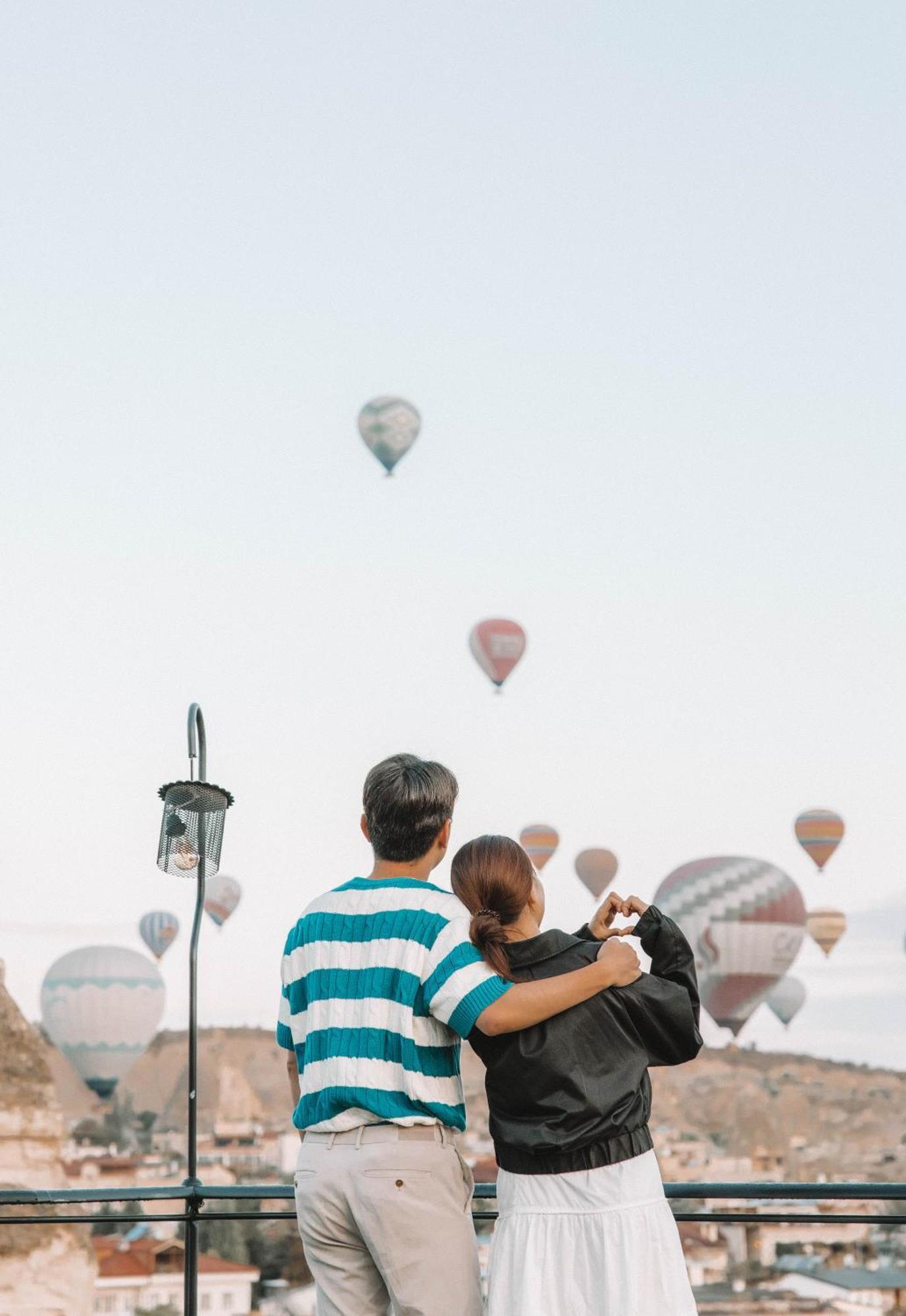 Turan Cappadocia Cave Hotel Гьореме Екстериор снимка