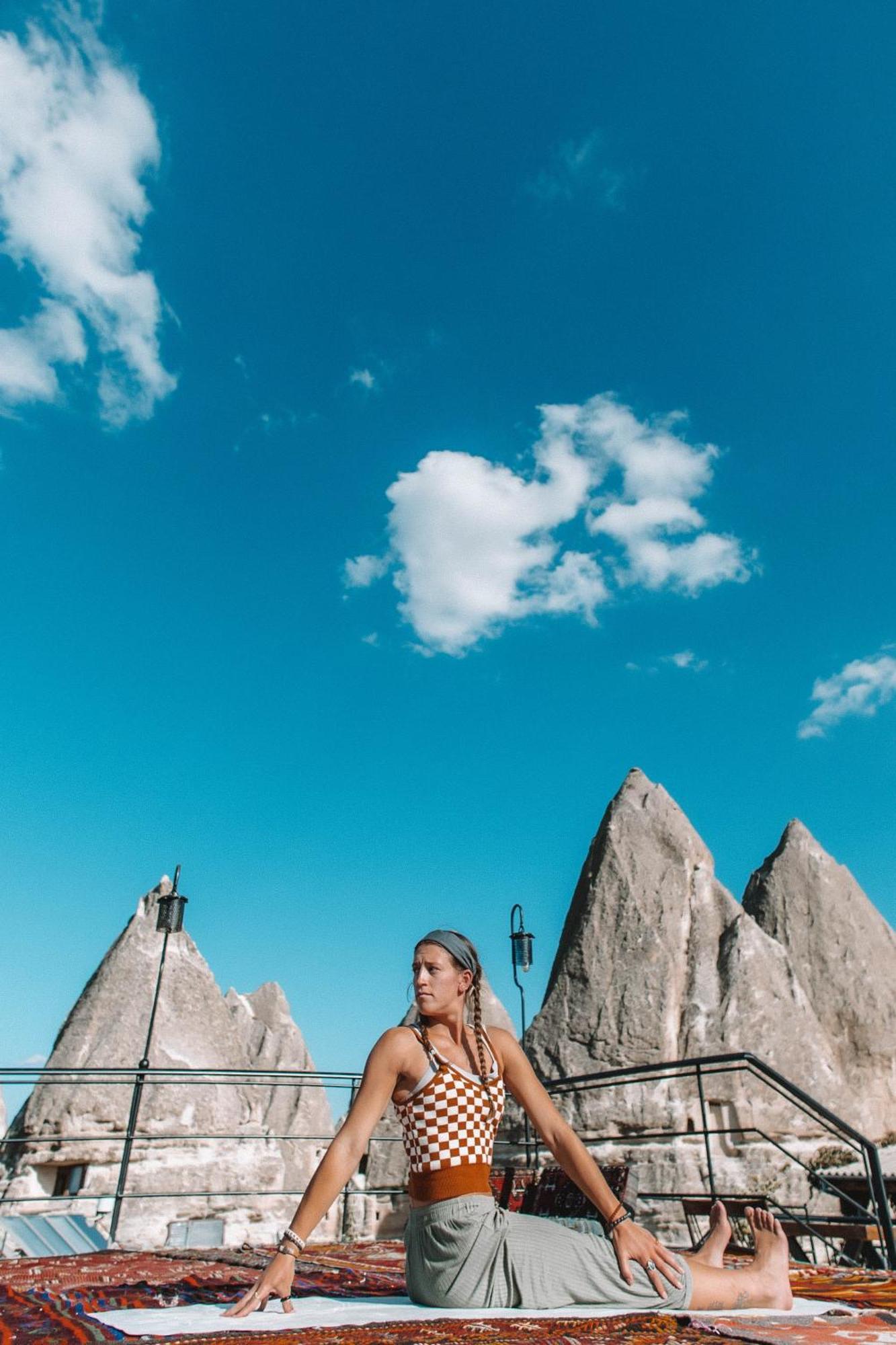 Turan Cappadocia Cave Hotel Гьореме Екстериор снимка