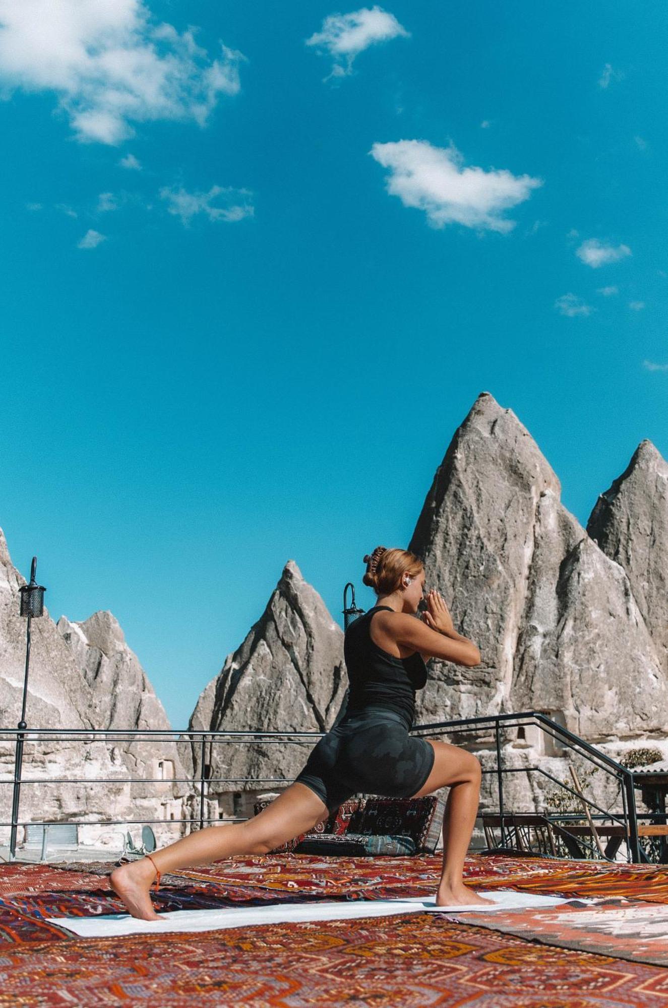 Turan Cappadocia Cave Hotel Гьореме Екстериор снимка
