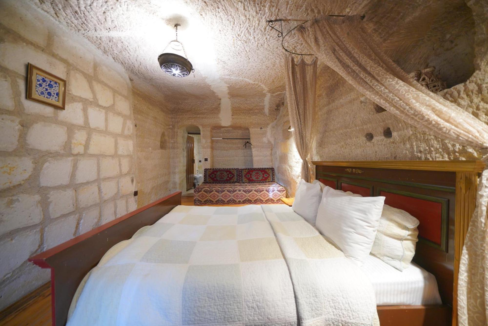 Turan Cappadocia Cave Hotel Гьореме Екстериор снимка