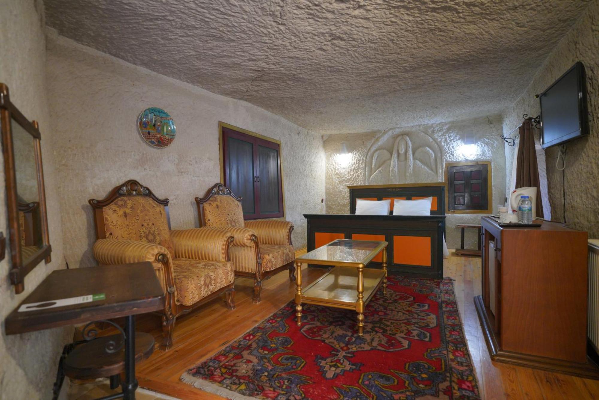 Turan Cappadocia Cave Hotel Гьореме Екстериор снимка