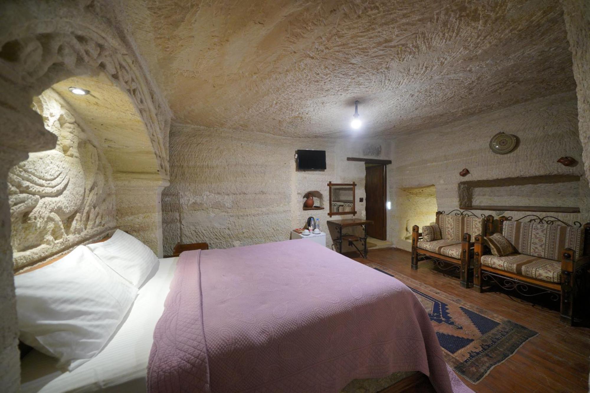 Turan Cappadocia Cave Hotel Гьореме Екстериор снимка